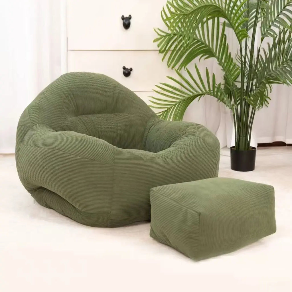 Fauteuil Pouf Chambre en Velours