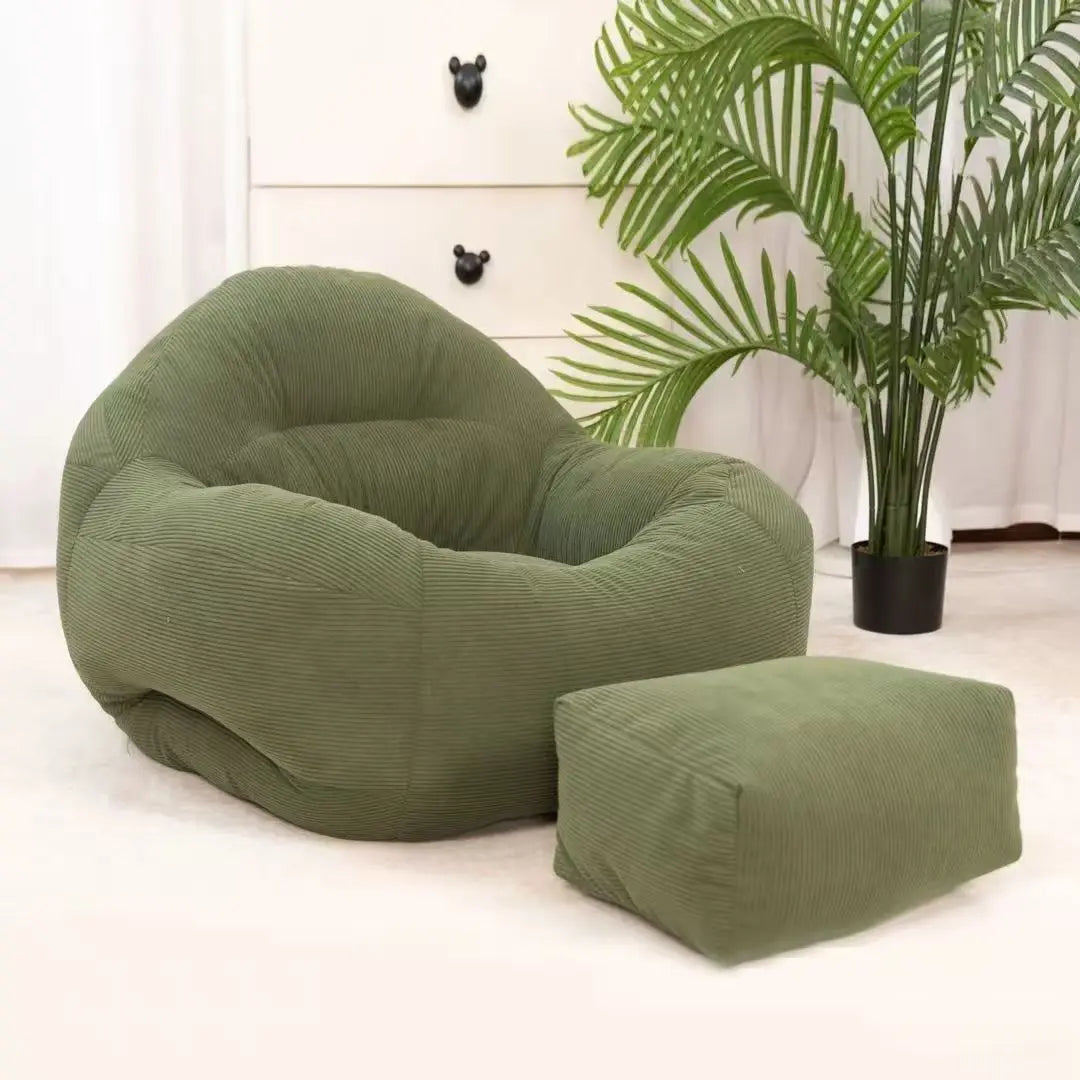 Fauteuil Pouf Chambre en Velours