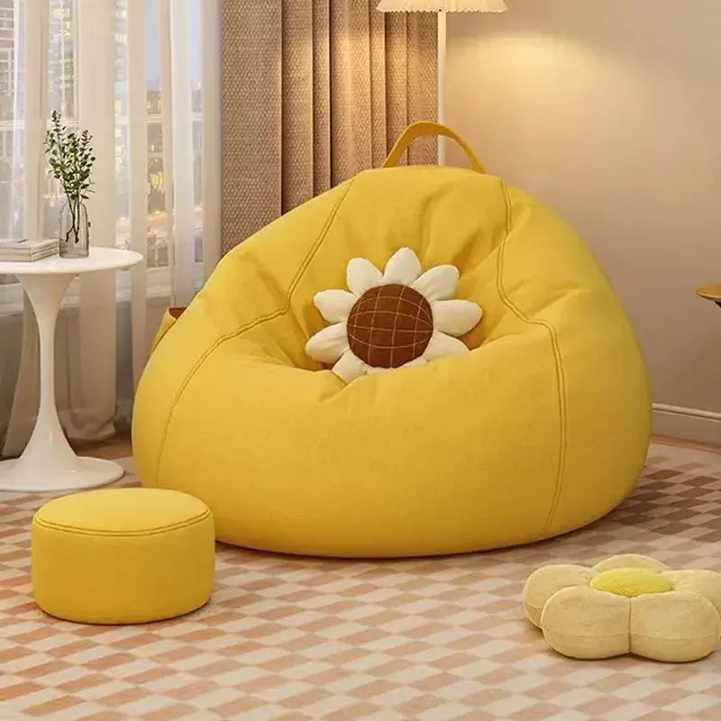 léa pouf poire relaxant
