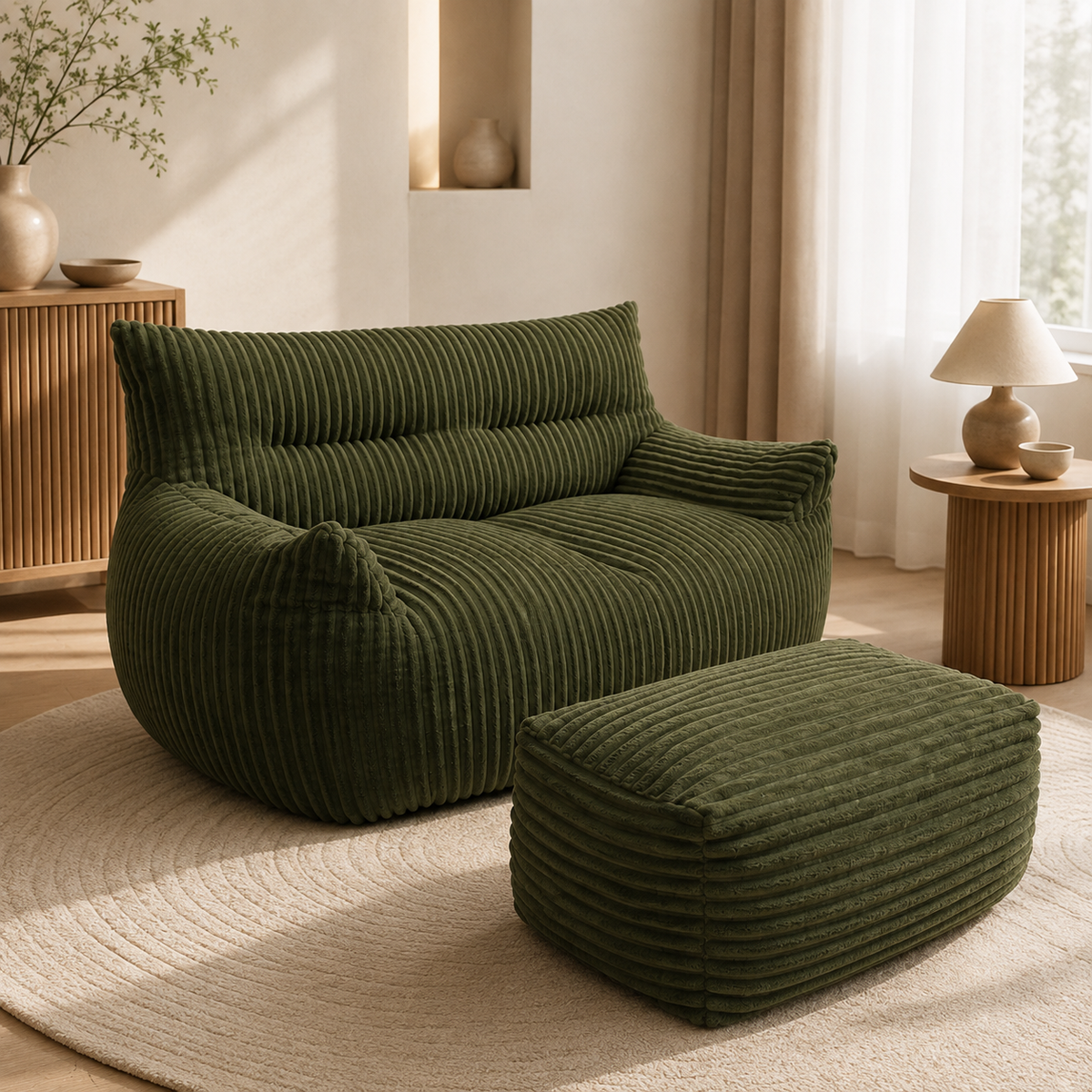 Joséphine Canapé Pouf