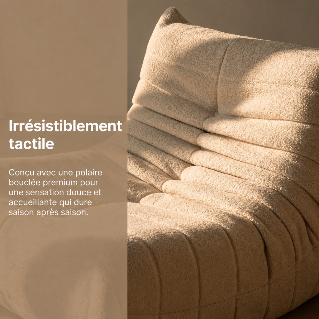 Milo — Fauteuil Pouf Moelleux