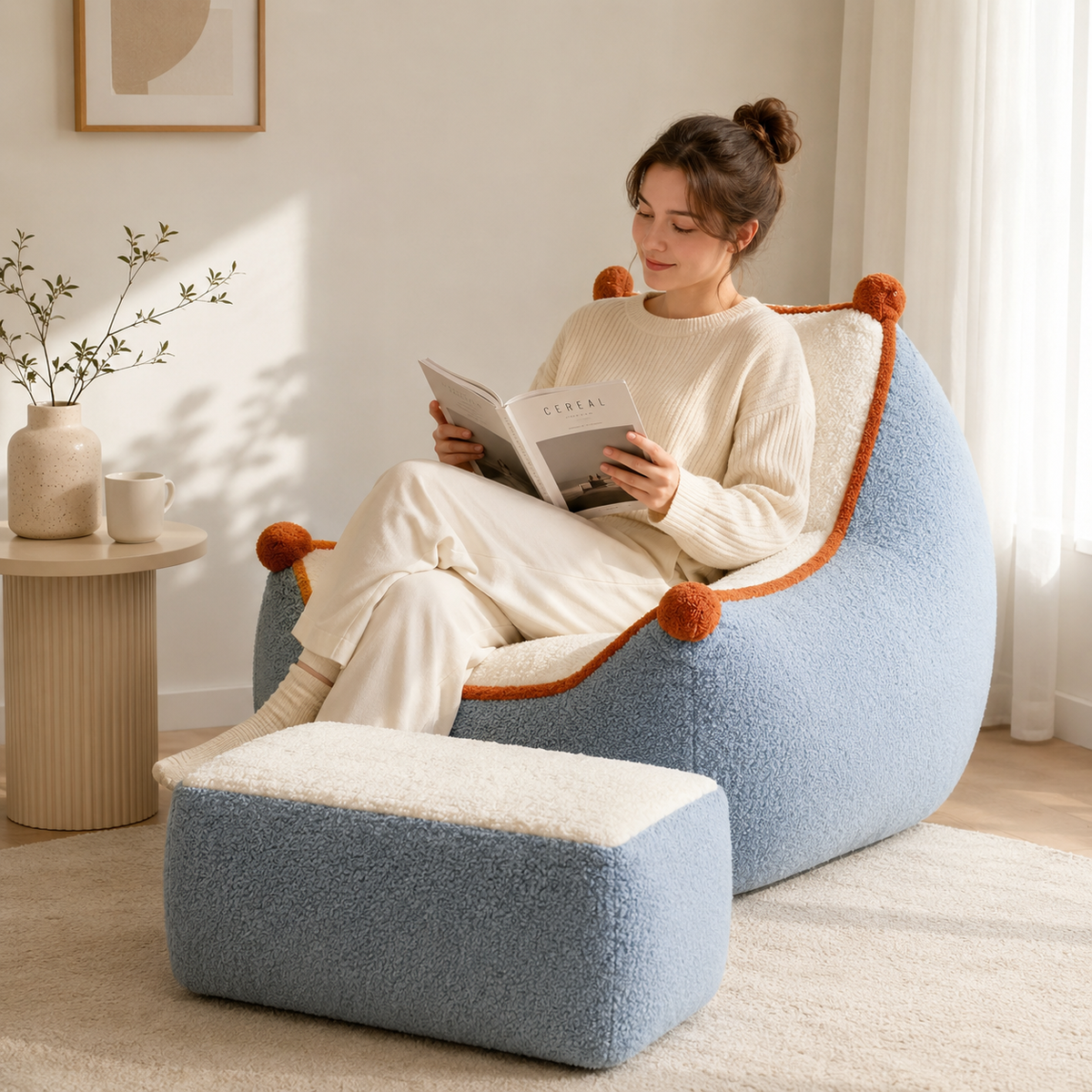 Fauteuil Pouf Cocoon